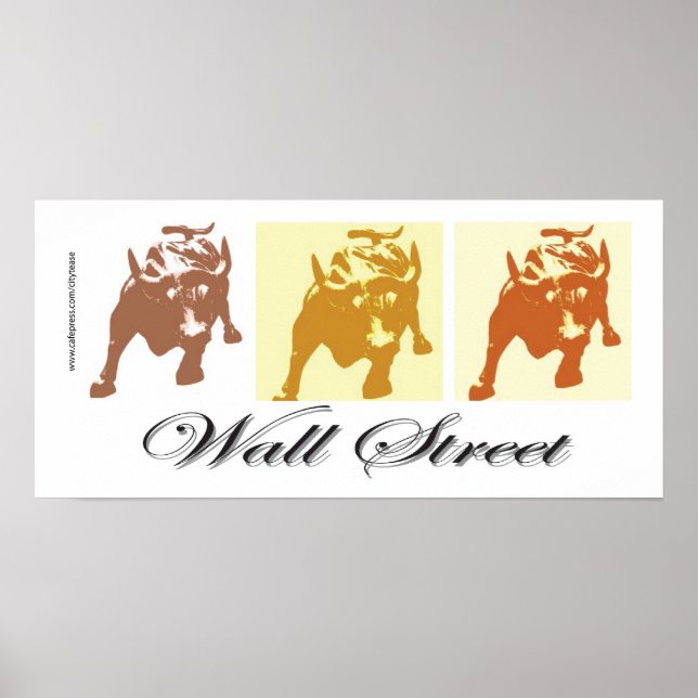 Wall Street Poster (Vorne)