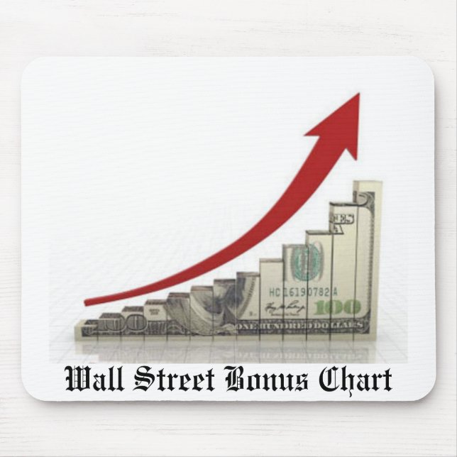 Wall Street-Prämien-Diagramm Mousepad (Vorne)