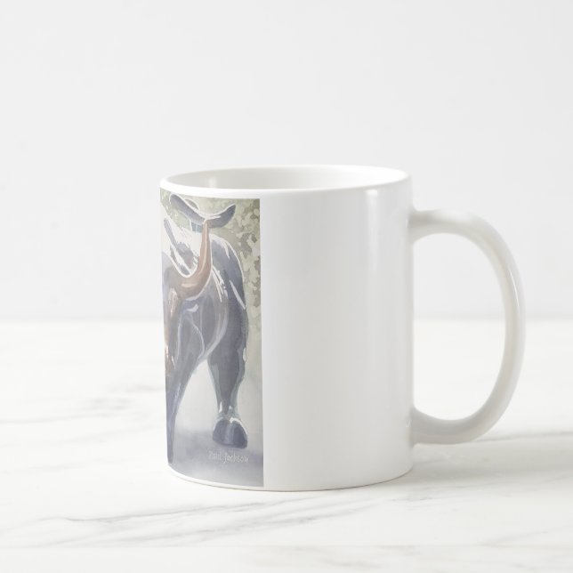 Wall Street Stier durch Paul Jackson Kaffeetasse (Rechts)