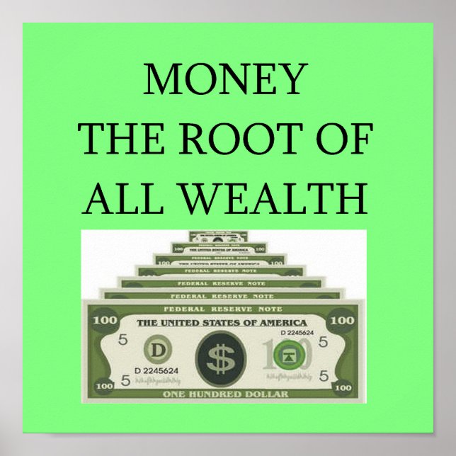 Wall Street Stock Poster (Vorne)