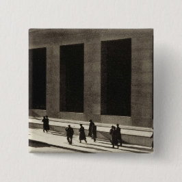 Wall Street (von Paul Strand, 1915) Button