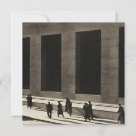 Wall Street (von Paul Strand, 1915) Karte