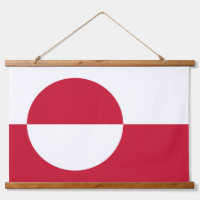 Wall Tapestry mit der Flagge Grönlands, Dänemark