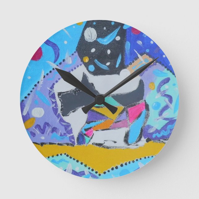 Wall-Uhr 10" Runde Wanduhr (Vorderseite)