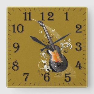 Wall-Uhr Anpassen Sie Ihre Wanduhr, um sie zu erst Quadratische Wanduhr
