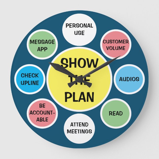 Wall-Uhr Große Wanduhr (Vorderseite)