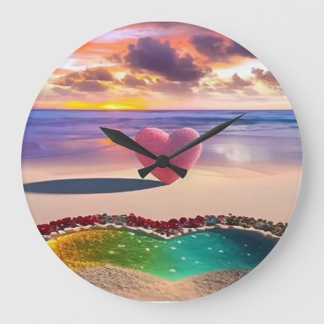 Wall-Uhr Große Wanduhr (Vorderseite)