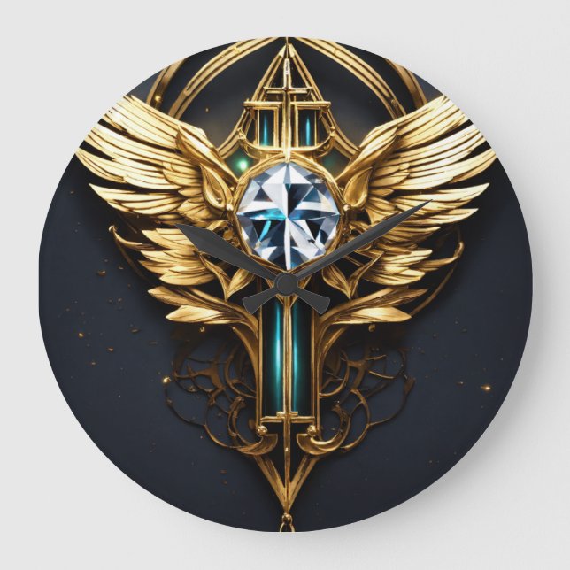 Wall-Uhr Große Wanduhr (Vorderseite)