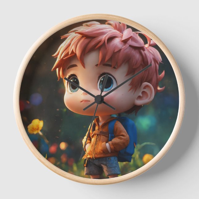 Wall-Uhr-Mode Uhr (Vorderseite)