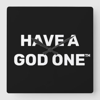 Wall-Uhr Quadratische Wanduhr