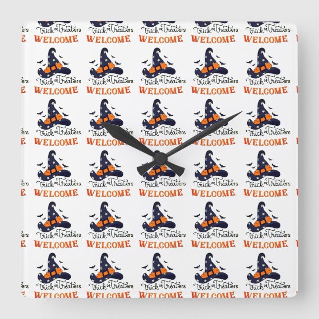 Wall-Uhr Quadratische Wanduhr (Vorderseite)