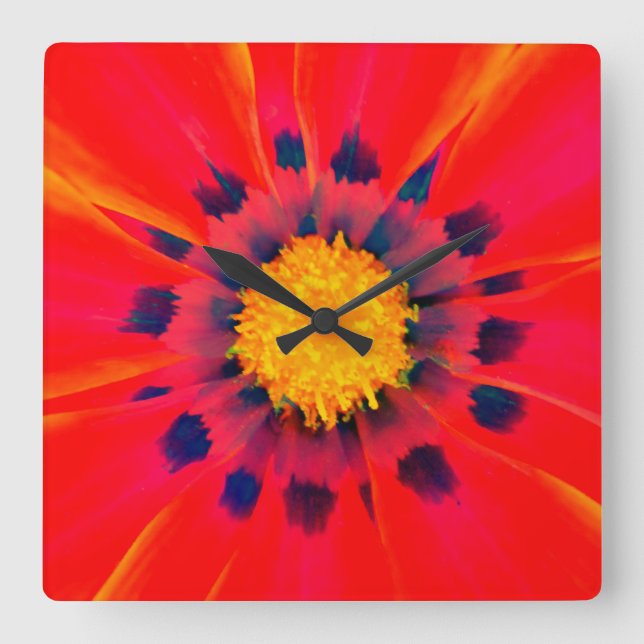 Wall-Uhr Quadratische Wanduhr (Vorderseite)