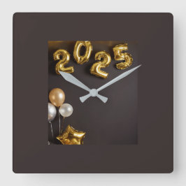 Wall-Uhr Quadratische Wanduhr