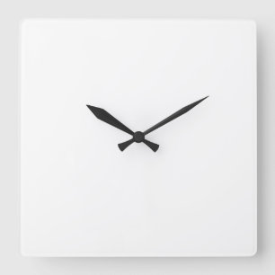Wall-Uhr Quadratische Wanduhr