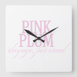 Wall-Uhr Quadratische Wanduhr