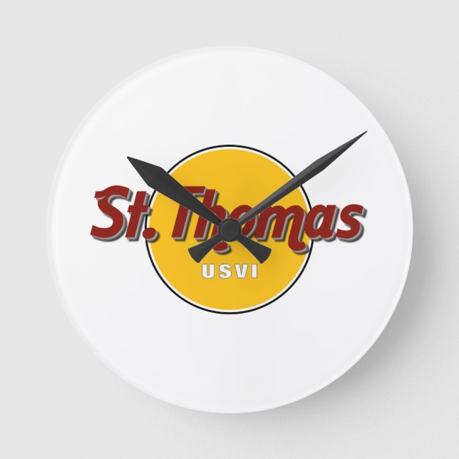 Wall-Uhr Runde Wanduhr (Vorderseite)