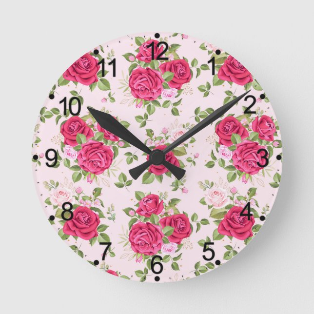 Wall-Uhr Runde Wanduhr (Vorderseite)