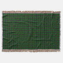 Wallace Clan Hunting Tartan Bright Green Kariert