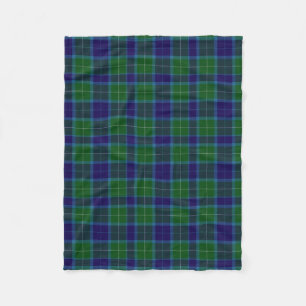 Wallace-Clan-Tartan-Karodecke Fleecedecke