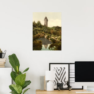 Wallace-Denkmal, Stirling, Schottland Poster