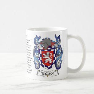 Wallace-Familien-Wappen Tasse
