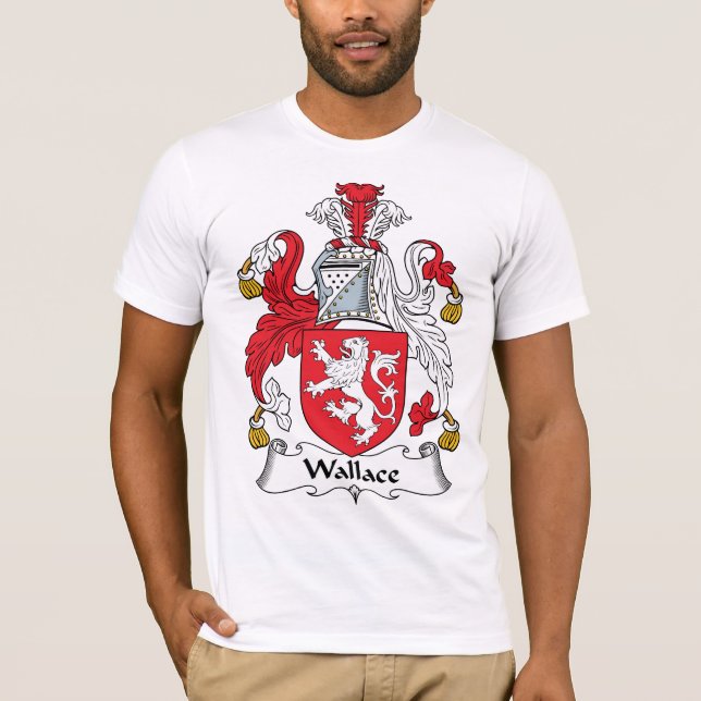 Wallace-Familienwappen T-Shirt (Vorderseite)