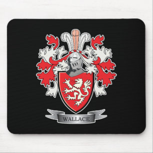 Wallace-Familienwappen-Wappen Mousepad