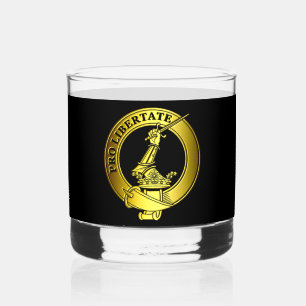 Wallace Gold Clan Abzeichen Whiskyglas