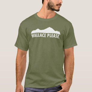 Wallace Idaho Bitte T-Shirt