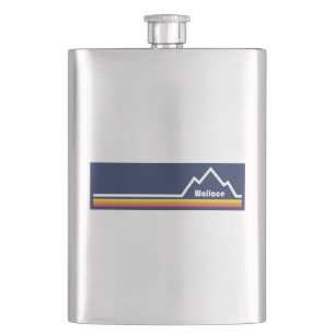 Wallace Idaho Flachmann