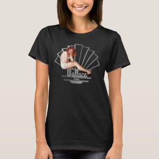 Wallace Idaho Pinup Girl V4b T-Shirt
