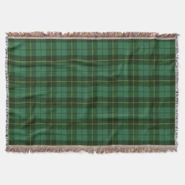 Wallace Jagd Aalteres Original Scottish Tartan Decke (Vorderseite)