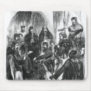 Wallace krönte mit Lorbeer in Westminster Hall Mousepad