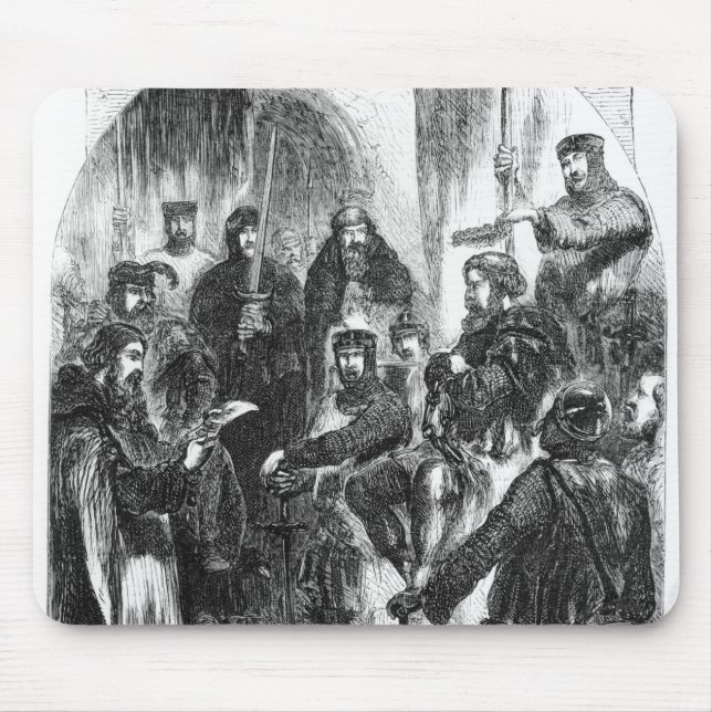 Wallace krönte mit Lorbeer in Westminster Hall Mousepad (Vorne)