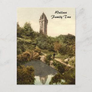 Wallace Monument, Stirling, Schottland Postkarte