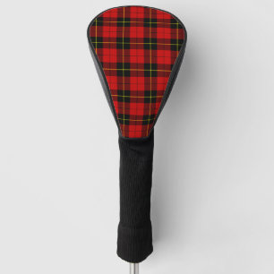 Wallace Red Tartan Golf Headcover