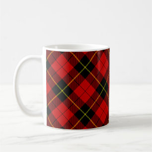 Wallace Red Tartan Kaffeetasse