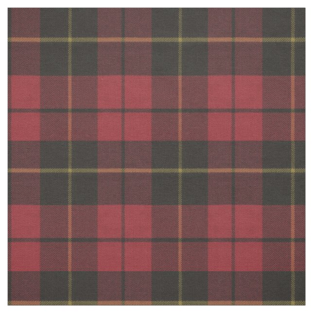Wallace Red Weathered Original Scottish Tartan Stoff (Muster)