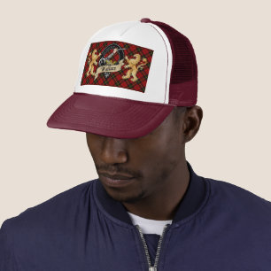 Wallace Scottish Tartan & Abzeichen Trucker Hat Truckerkappe
