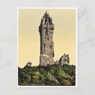 Wallace-Statue I, Stirling, Schottland klassisches Postkarte