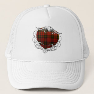 Wallace Tartan Herz Truckerkappe