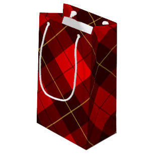 Wallace-Tartan-Hintergrund Kleine Geschenktüte