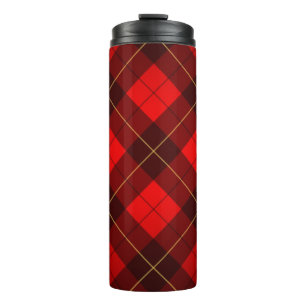 Wallace-Tartan-Hintergrund Thermosbecher