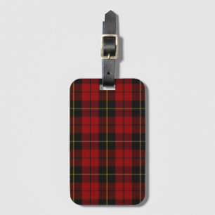 Wallace-Tartan-Schottenclan-Karo Gepäckanhänger