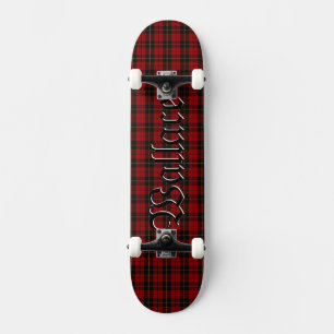 Wallace-Tartan-Schottenclan-Karo Skateboard