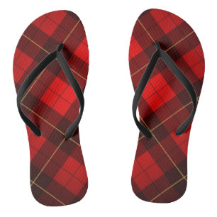 Wallacetartanhintergrund Flip Flops