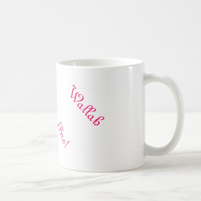 Wallah Bro! Kaffee-Tasse Tasse (Rechts)