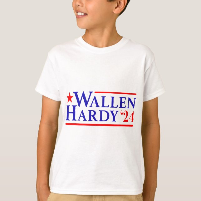 Wallen Hardy 24 Western Country Music Festivals Lo T-Shirt (Vorderseite)