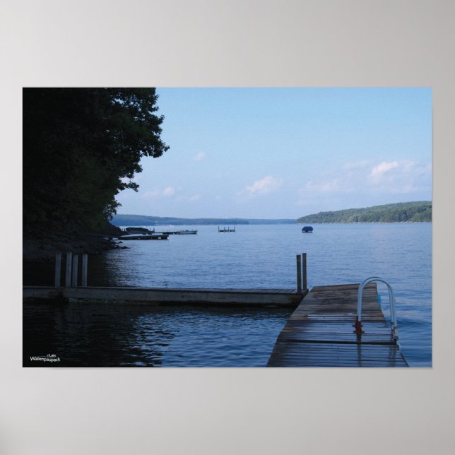 Wallenpaupack: Docks Poster (Vorne)