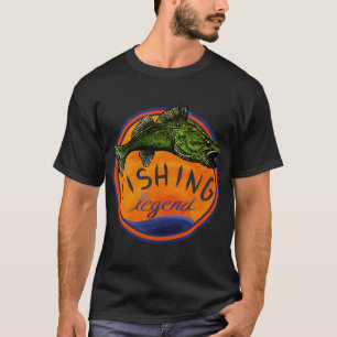 Walleye-Angler-Legende T-Shirt
